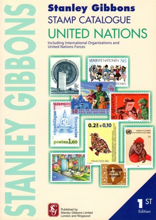 SG Stanley Gibbons United Nations Stamp Catalogue 1st Edition Soft Cover