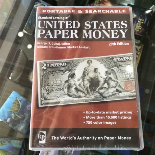 New KRAUSE 29th Edition Standard Catalogue of US Paper Money CD/DVD