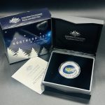 2016 Australia Northern Sky Cassiopeia $5 Coloured Domed 1oz Silver Proof Coin