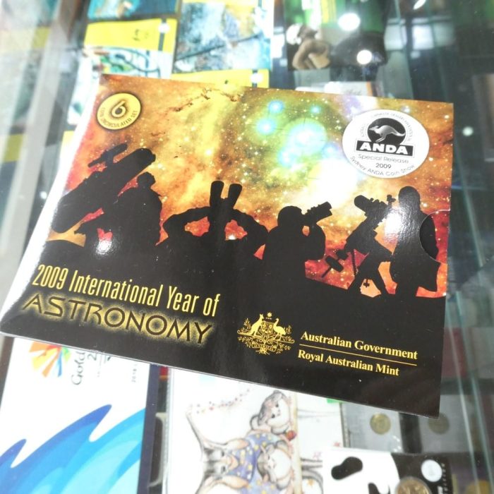 P1060123-8 2009 Australia ANDA Special Release International Year of Astronomy 6 Coin Uncirculated Mint Set