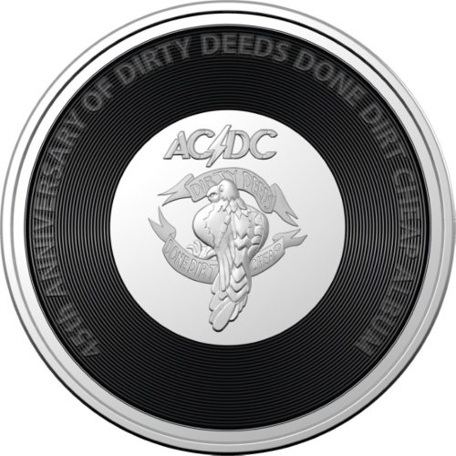 2020-2021 RAM ACDC Seven 20c Uncirculated Coloured Coin Collection - Image 9