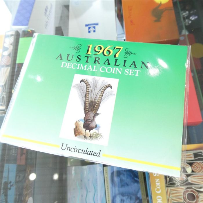 1967 Sherwood Australian Decimal 5 Coin Uncirculated Set