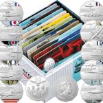 2021 RAAF 50c Coloured Unc 11 Coin Set - Centenary of Air Force