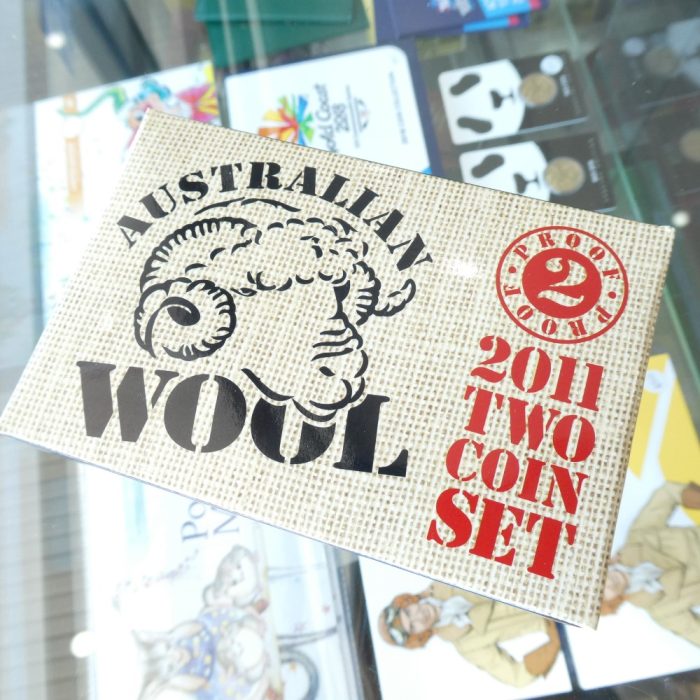 2011 Australia Two Coin Proof Set - Australian Wool