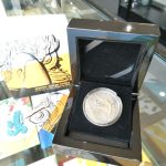2019 Nuie $1 Antiqued Silver Coin - Wedge-Tailed Eagle