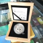 2017 Mongolia Wildlife Protection Sable 500 Togrog 1oz Silver Proof Coin