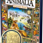 2021 Animalia 35th Anniversary 20c Gold Plated Coloured Coin - Book Edition