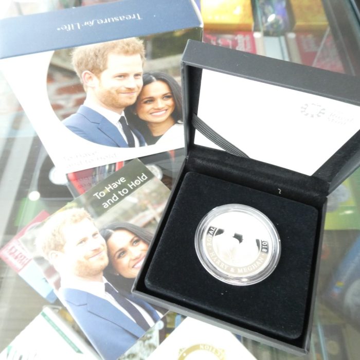 MP26-13 2018 Britain The Royal Wedding £5 Silver Proof Coin