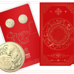 Australia 2022 Year of the Tiger $1 Two-Coin Uncirculated Set
