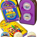 2021 Australia 30 Years of Wiggles 30c Scalloped Coloured Two Coin Set