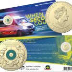 2021 Australia $2 AlBr 'C' Mintmark Ambulance Coloured Coin on Card