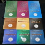 2001 Complete 9 Set of Centenary of Federation 3 Three Coin Uncirculated Sets