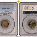 Australia 2013 Queens Purple Coronation $2 Coin PCGS MS65 #9290