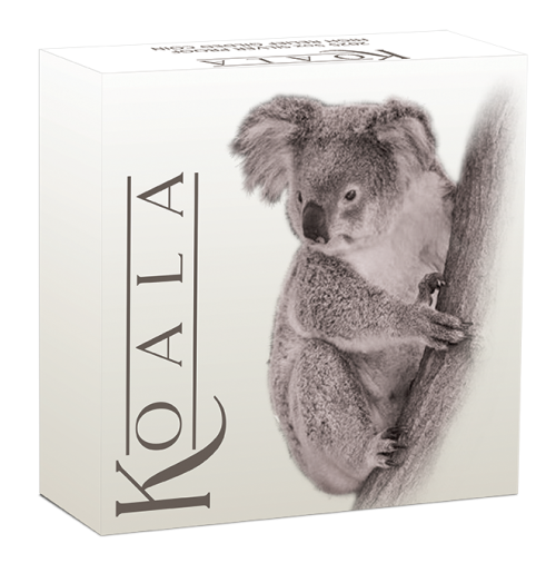 Australian Koala 2025 5oz Silver Proof High Relief Gilded Coin - Image 4