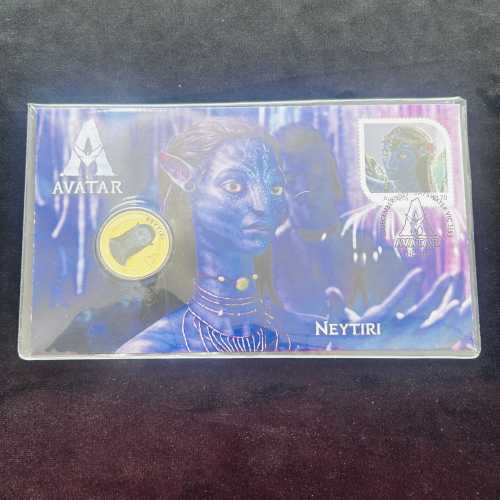 AVATAR Neytiri 2025 Coloured $1 Coin & Stamp Cover PNC